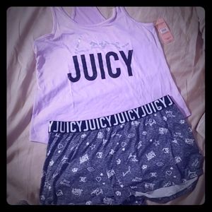 Juicy culture sleepwear amethyst size L
